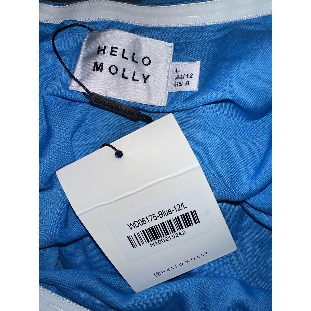 Hello Molly "dating Times" Mini Dress Blue US size‎ 8 & 6 available - Picture 7 of 11